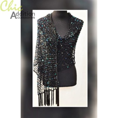 Beaded Shawl BDL-013P